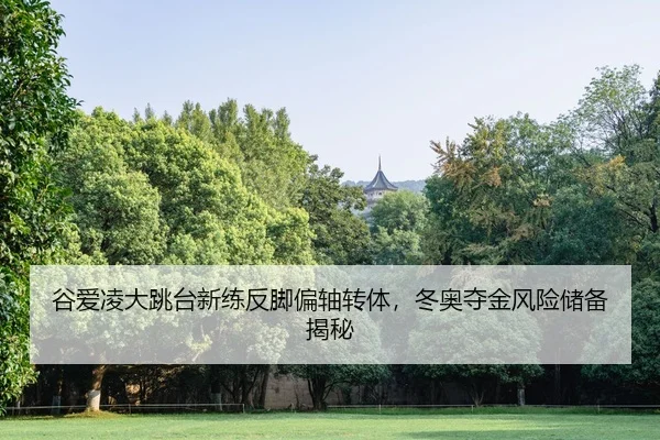 谷爱凌大跳台新练反脚偏轴转体，冬奥夺金风险储备揭秘